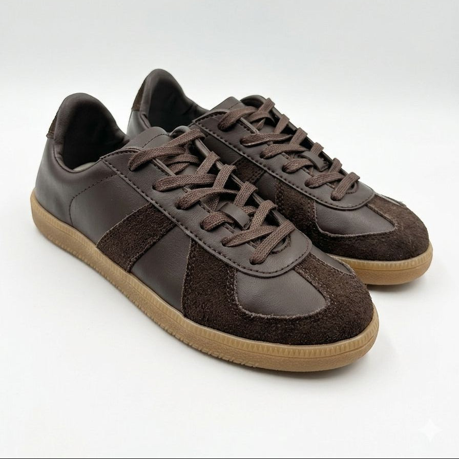 TENIS RETRO MILITAR GAMUZA - vista 4