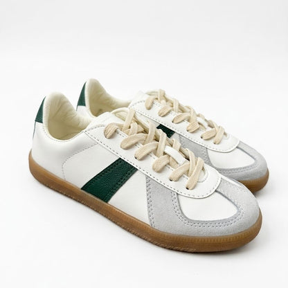 TENIS RETRO MILITAR GAMUZA - vista 2