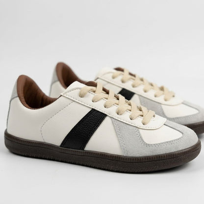TENIS RETRO MILITAR GAMUZA - vista 3