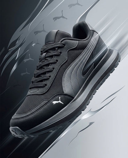 TENIS RETRO URBANO NEGRO - vista 1