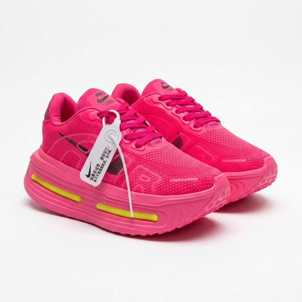 TENIS RUNNING PLATAFORMA NEÓN GRÁFICO - vista 2