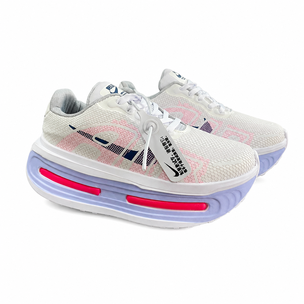 TENIS RUNNING PLATAFORMA NEÓN GRÁFICO - vista 4