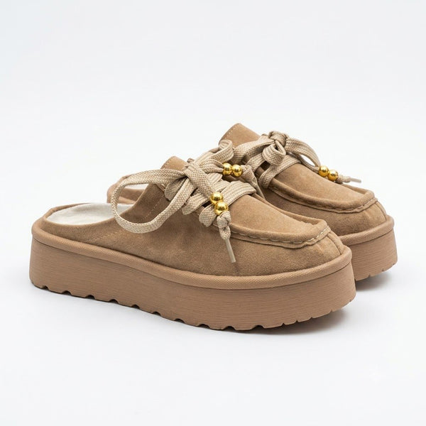 MULE PLATAFORMA MOCASÍN BOHO - vista 1