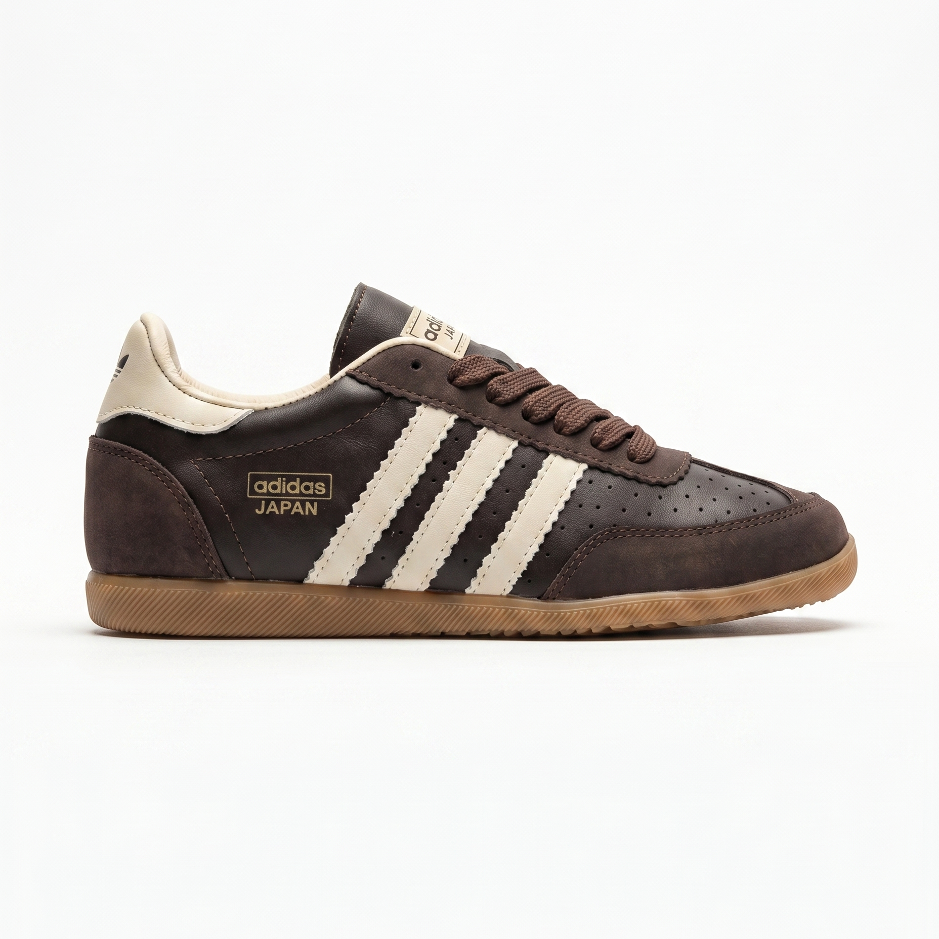 TENIS RETRO JAPÓN CUERO GUM - vista 2