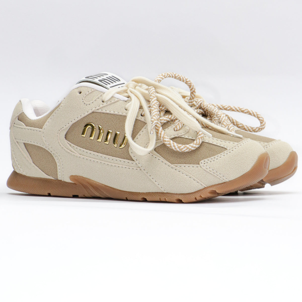 TENIS RETRO ANTE SUELA CARAMELO - vista 2