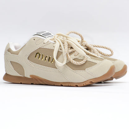 TENIS RETRO ANTE SUELA CARAMELO - vista 2