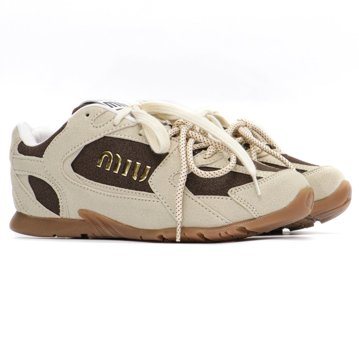 TENIS RETRO ANTE SUELA CARAMELO - vista 3