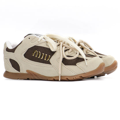 TENIS RETRO ANTE SUELA CARAMELO - vista 3
