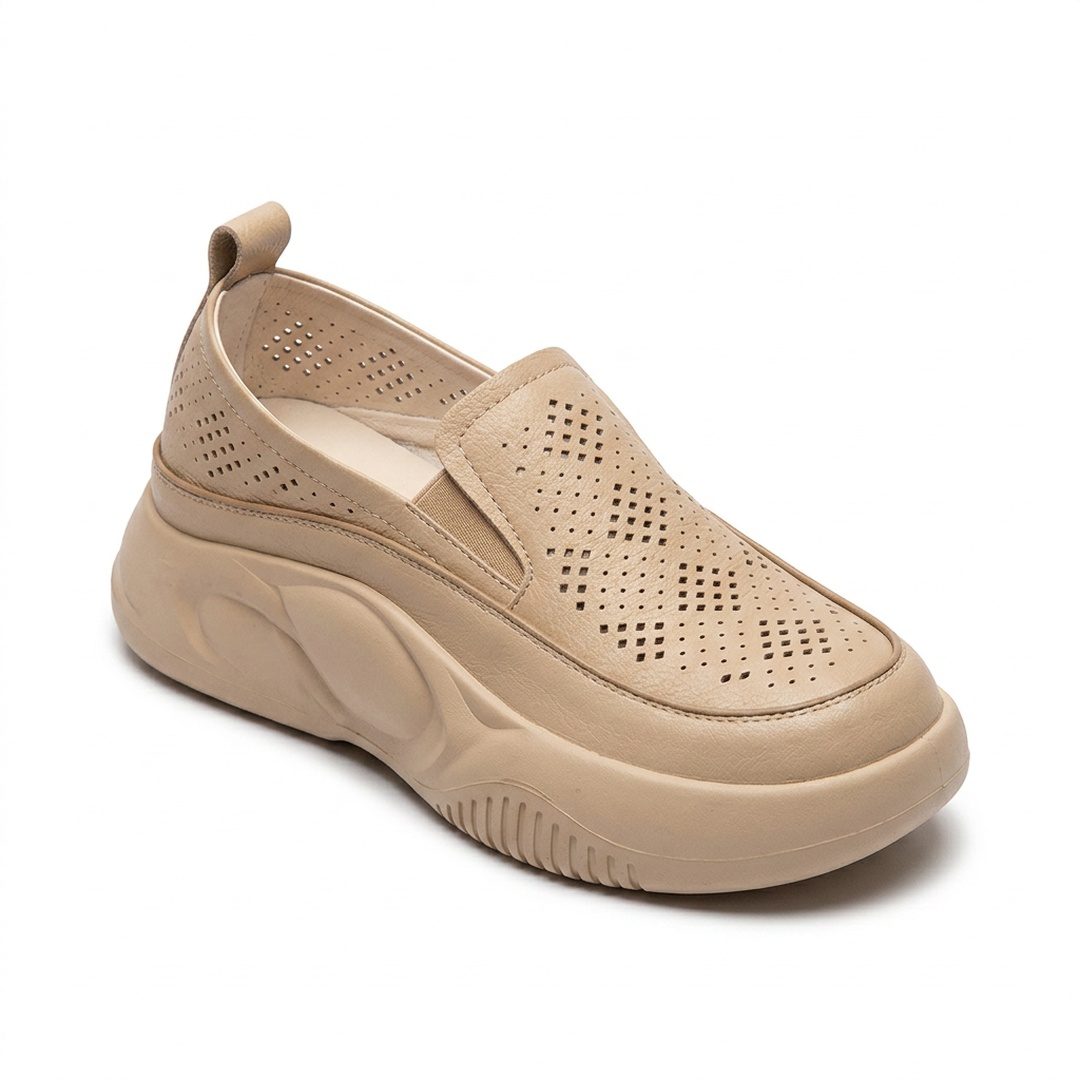 MOCASÍN PERFORADO PLATAFORMA CASUAL - vista 2