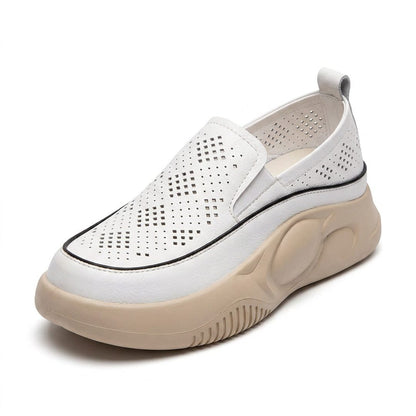 MOCASÍN PERFORADO PLATAFORMA CASUAL - vista 3