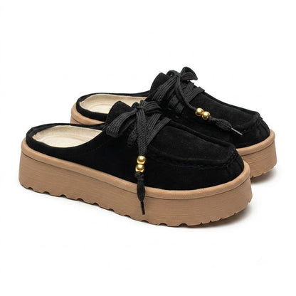 MULE PLATAFORMA MOCASÍN BOHO - vista 2
