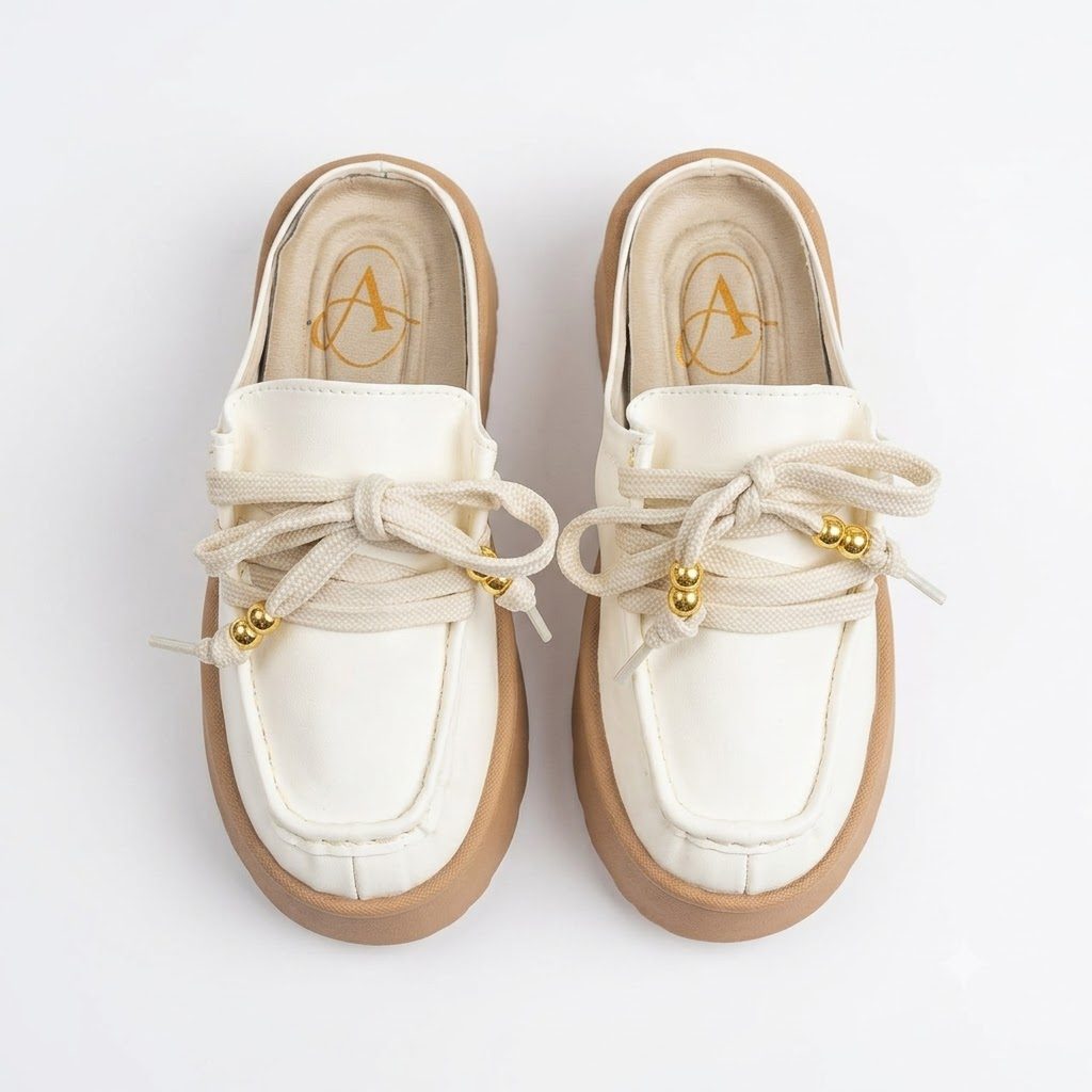 MULE PLATAFORMA MOCASÍN BOHO - vista 3