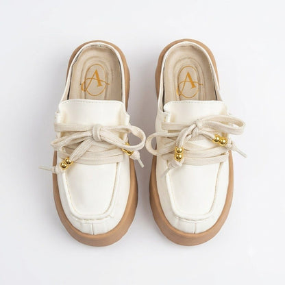 MULE PLATAFORMA MOCASÍN BOHO - vista 3