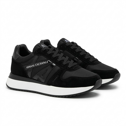 TENIS RETRO RUNNER URBANO NEGRO - vista 2