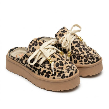 MULE PLATAFORMA MOCASÍN BOHO - vista 4